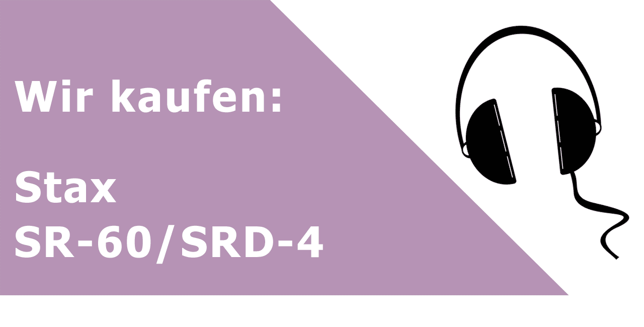 Ankauf Jetzt Stax SR 60 SRD 4 Kopfh rer verkaufen Wir kaufen