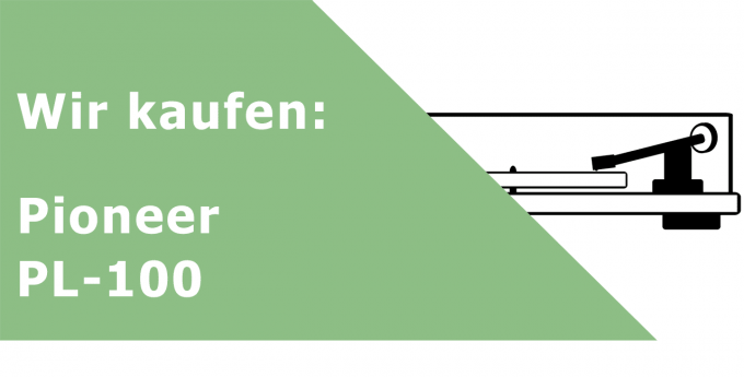 Pioneer PL-100 Plattenspieler Ankauf